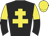 Black, Yellow cross of Lorraine, Yellow and Black Halved Sleeves, Yellow cap