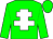 green, white cross of lorraine