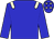 Big-blue body, beige epaulettes, big-blue arms, big-blue cap, beige stars