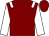 Maroon, white epaulets and sleeves