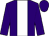 Purple, white stripe