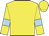 Yellow, light blue armlets