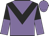 mauve, black chevron, black and mauve halved sleeves, mauve cap
