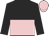 black and pink halved horizontally, black sleeves pink armlets, pink cap