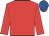 red, royal blue cap