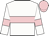 White, pink hoop, armlets and cap