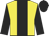 Yellow, black stripe, sleeves and cap