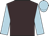 Brown, light blue arms, light blue cap