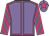 Mauve body, rose seams, rose arms, mauve striped, mauve cap, rose star