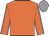 Orange body, orange arms, grey seams, grey cap