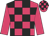 Rose body, black checked, rose arms, rose cap, black checked