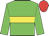Big-green body, yellow hoop, big-green arms, red cap