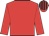 Red body, red arms, red cap, black striped