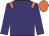 Purple, orange epaulettes and cap