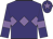 Purple, mauve triple diamond, mauve armlet, mauve star on cap