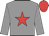 Grey, red star, red cap