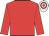 Red body, red arms, white cap, red hooped