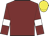 Maroon, White armlets, Yellow cap