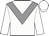 White, grey chevron