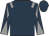 Dark blue, grey epaulets, diabolo on sleeves