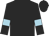 Black, light blue armlets