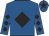 Royal blue, black diamond, diamonds on sleeves, royal blue cap, black star