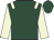 Dark green, beige epaulets and sleeves