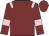 Maroon, pink epaulets and armlets