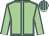 Light green, royal blue seams, striped cap