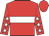 Red, white hoop, red sleeves, white stars