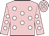 Pink, white spots