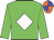 Green, white diamond, blue and orange quartered cap