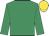emerald green, gold cap
