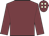 Garnet body, garnet arms, garnet cap, beige spots