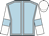 Light blue, white seams, white sleeves, light blue armlets, white cap