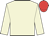 Beige, red cap