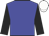 blue, black sleeves, white cap