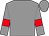 Grey, red armlets, grey cap