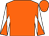 Orange, white and orange diabolo on sleeves