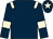 Dark blue, beige epaulets, armlets and star on cap