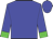 blue, green cuffs