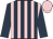 Dark blue and pink stripes, Dark Blue sleeves, Pink cap