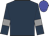 dark blue, grey armbands, blue cap