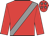 Red, Grey sash, stars on cap