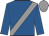 royal blue, grey sash, grey cap