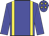 Big-blue body, yellow braces, blue arms, big-blue cap, yellow stars