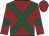 maroon, dark green cross belts, dark green armbands