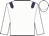 White, purple epaulets