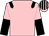 Pink, black epaulets, halved sleeves, pink and black striped cap