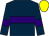  Dark Blue, purple hoop, purple armlet, yellow cap